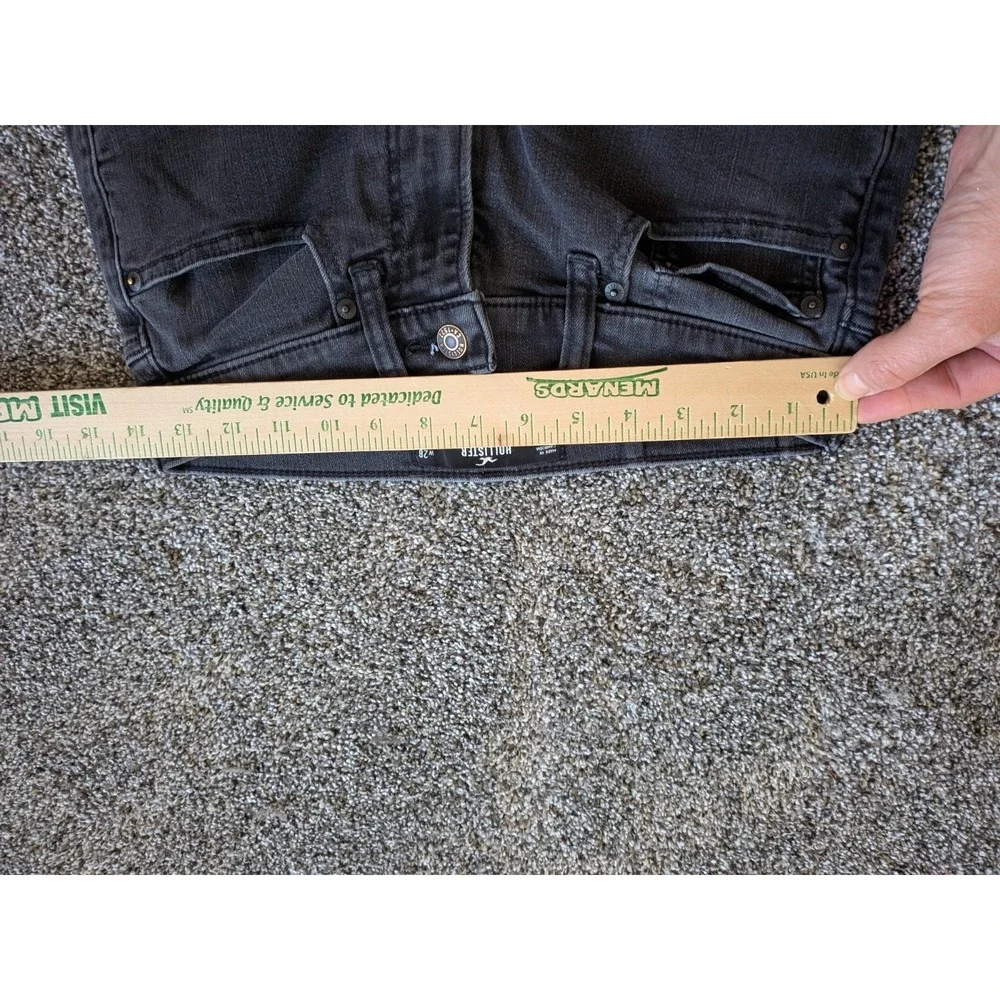 Hollister California Athletic Skinny Jeans Black‎ Men's W28 L30 Advanced Stretch